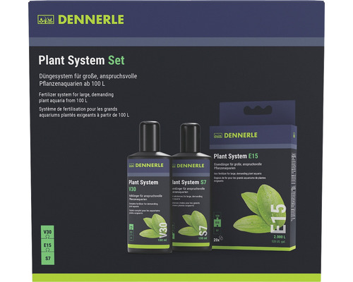 DENNERLE Aquariumplantenmest Plant System Set V30 E15 S7