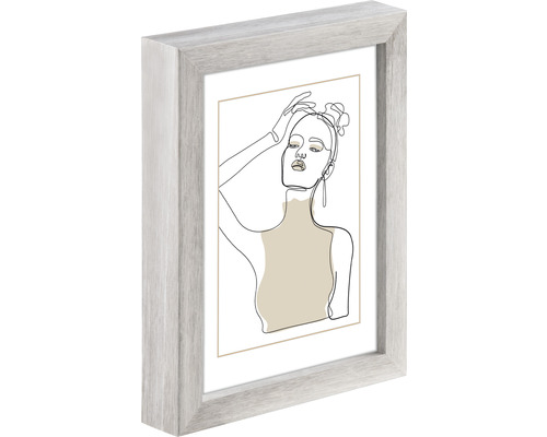 Decoratieve fotolijst met abstracte afbeelding van een vrouw