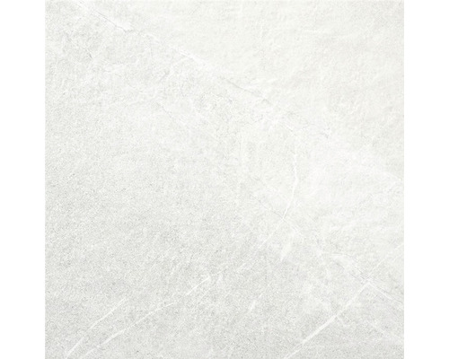 Wand- en vloertegel Adobo white mat 45x45 cm Tegel met steenlook