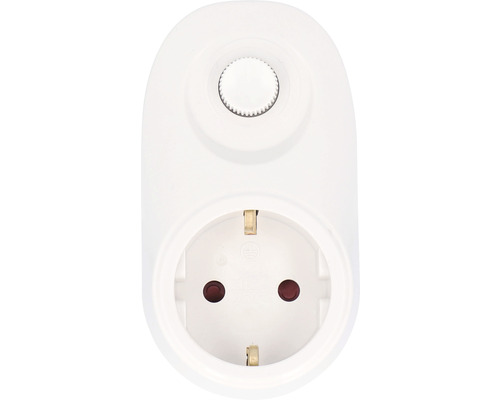 Stopcontactdimmer voor gloeilampen en halogeenlampen
