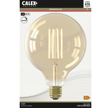 CALEX LED filament lamp E27/4,5W G125 warmwit goud