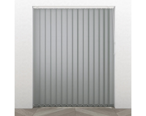 Lamellen verticaal Plain taupe/grijs 40x260 cm