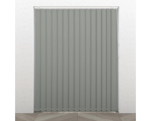 Lamellen verticaal Line grijs 40x260 cm