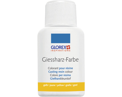 GLOREX Gietharskleurstof geel 20 ml