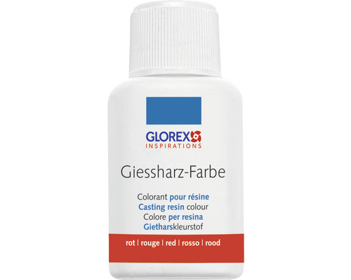 GLOREX Gietharskleurstof rood 20 ml