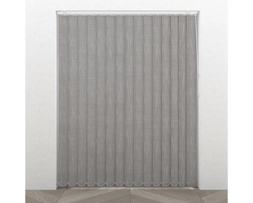 Lamellen verticaal Shantong grijs 40x260 cm