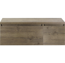 Houten onderkast met twee deuren
