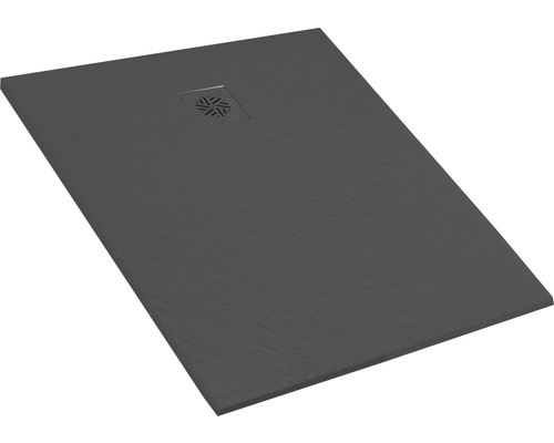 Rechthoekige douchebak met afvoer