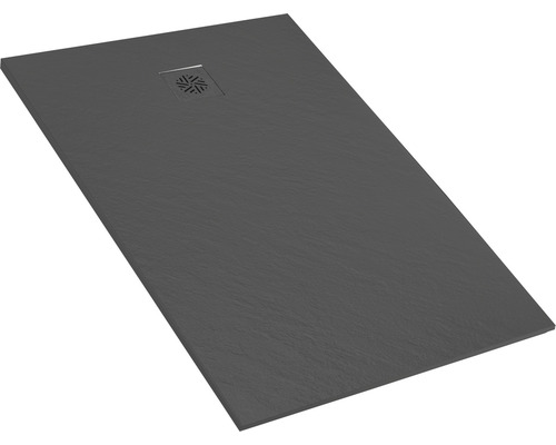 Rechthoekige douchebak met afvoer