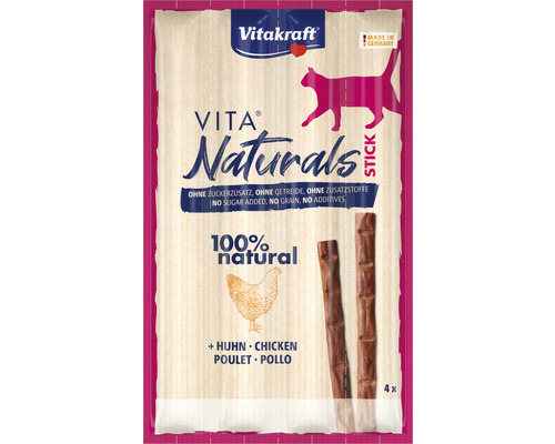 VITAKRAFT Kattensnack Naturals liquid kip 4 st
