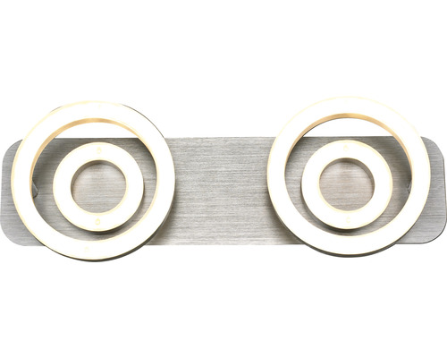 LED-wandlamp met twee ronde lampen