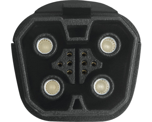 Stekker met vier polen voor elektrische verbindingen