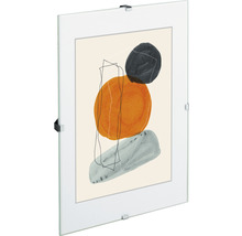 Glazen fotolijst met abstract motief