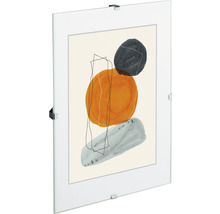 Glazen fotolijst met abstract motief