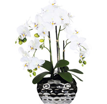 Kunstmatige orchidee in pot