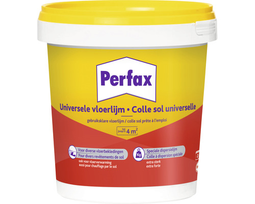 PERFAX Vloerlijm universeel 1 kg Perfax universele vloerlijm in emmer