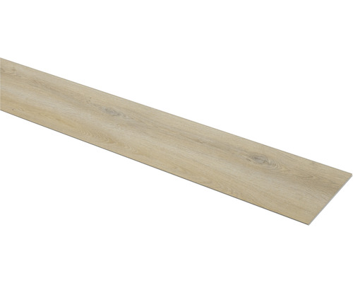 Enkele lichte laminaatplank met houtlook.