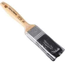 Borstel met houten handvat en haren