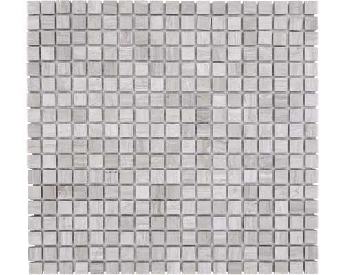 Natuursteen mozaïek MOS 15/2012 Quadrat Marmor grijs 30,5x32,2cm