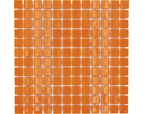 Glasmozaïek VP25820PUR Quadrat ECO LISOS orange 25 PUR 31,6x31,6cm Vierkante mozaïektegel van glas