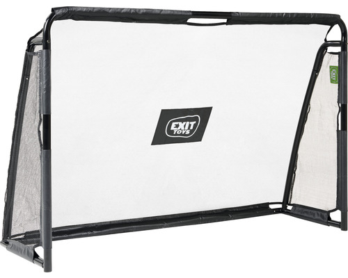 Voetbaldoel met net en frame