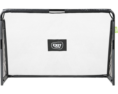 Voetbaldoel met net en EXIT Toys logo