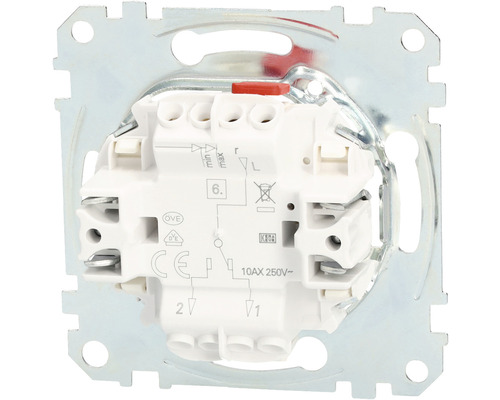 Schakelaar insert voor elektrische aansluiting