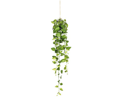 Kunstplant Philodendron hangplant groen H 95 cm