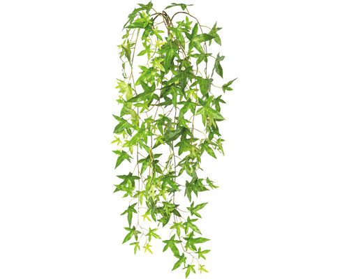 Kunstplant Klimop ster hangplant groen H 108 cm