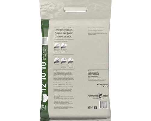 Verpakking Pokon gazon-, border- en moestuindmest 6,75 kilogram