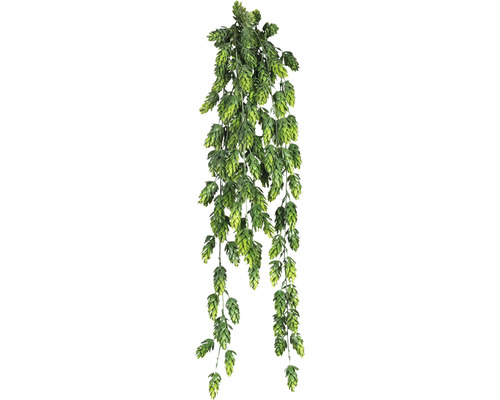 Kunstplant Hop hangplant groen H 75 cm