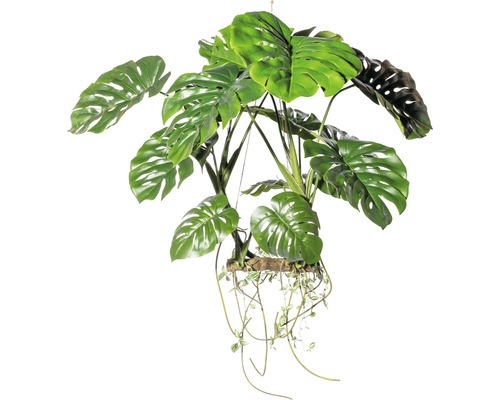 Kunstplant Splitblad philodendron hanger groen H 100 cm