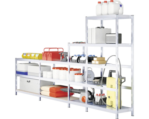 Opslagsysteem met gereedschap en materialen