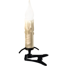 LED-kaars met clip voor bevestiging