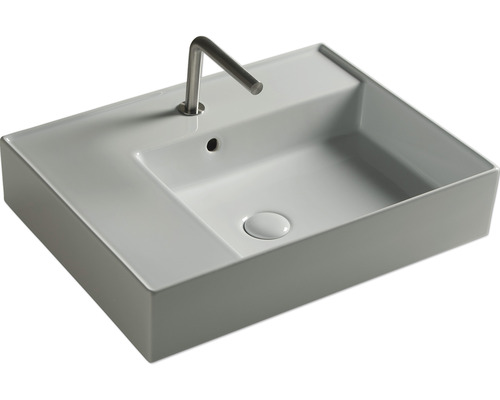 Opzetwastafel met kraan voor de badkamer