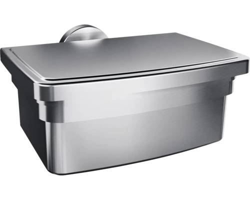 Toiletpapierbox van metaal voor wandmontage