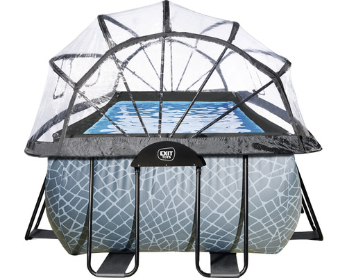 Opzetzwembad met afdekking van Exit Toys