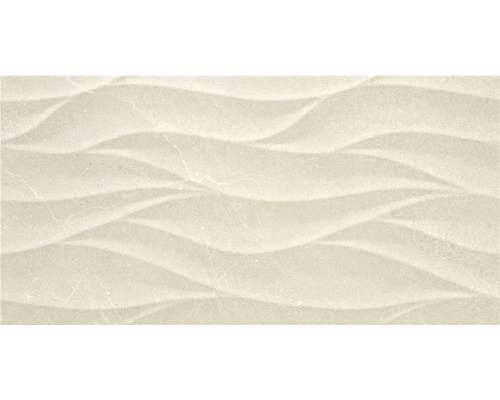 Decoratietegel wand Adobo beige décor 25x50 cm