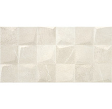 Wandtegel Belvieux ivoor décor 30x60 cm