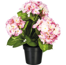 Kunsthortensia in pot als decoratie