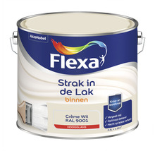 Flexa lakverf voor binnen, Crèmewit, RAL 9001
