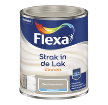 FLEXA Strak in de lak binnenlak zijdeglans zandsteenbruin 750 ml