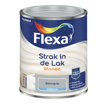 FLEXA Strak in de lak binnenlak zijdeglans betongrijs 750 ml-thumb-0