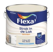 FLEXA Strak in de lak binnenlak zijdeglans RAL 9001 2,5 l