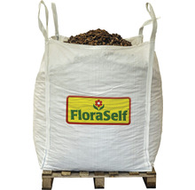 Grote zak potgrond van het merk FloraSelf op een houten pallet