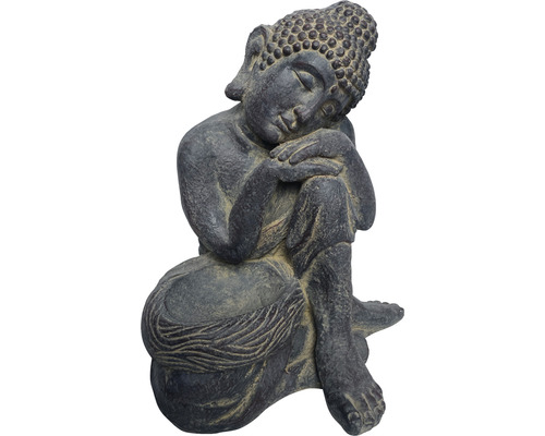 LAFIORA Deoratiefiguur Boeddha 32.5x30.8x40 cm