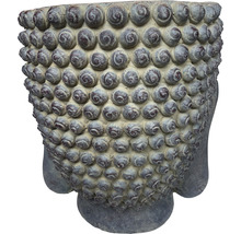 Boeddha hoofd plantenpot van aardewerk
