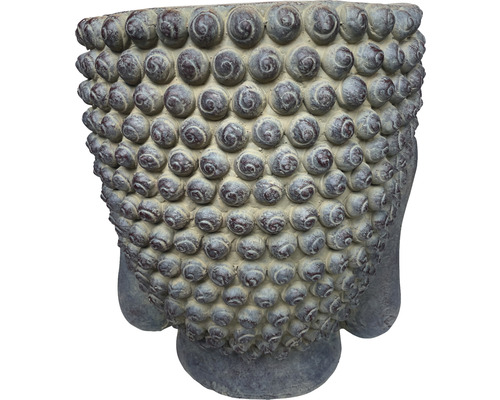 Boeddha hoofd plantenpot van aardewerk