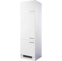 FLEX WELL Koelombouwkast voor 88e inbouwkoelkast Varo wit 60x57x200 cm