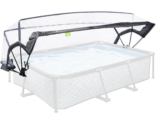 Afdekking voor rechthoekig zwembad ter bescherming tegen weersinvloeden